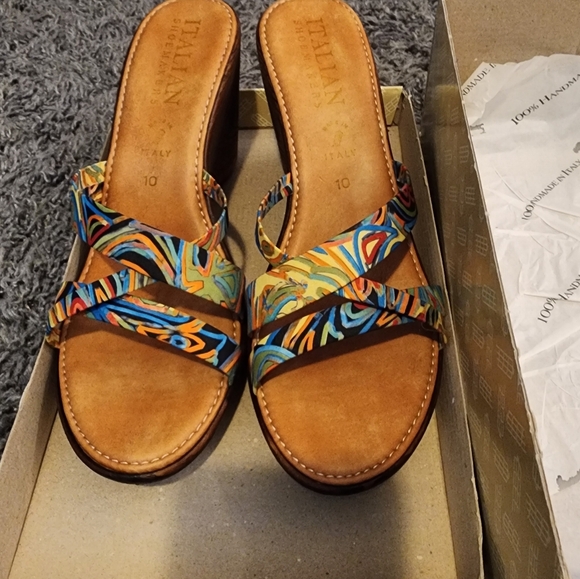 Italian shoemaker wedges - Picture 1 of 5